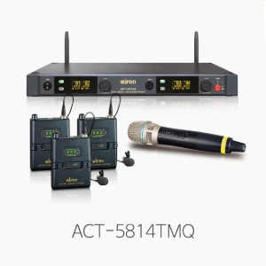 [MIPRO] ACT-5814TMQ 쿼드채널 디지털 무선마이크 세트/ 5.8GHz
