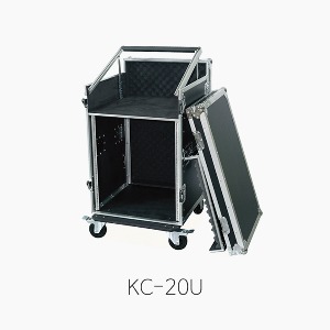 [E&amp;W]  KC20U 믹서+앰프 콤바인 랙케이스