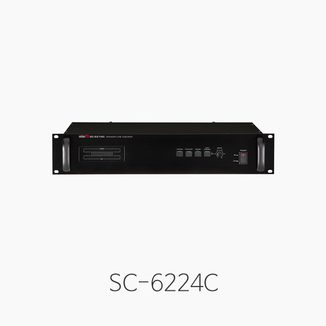 [인터엠] SC-6224C 스피커 라인체커/ 32채널 단락단선 체크