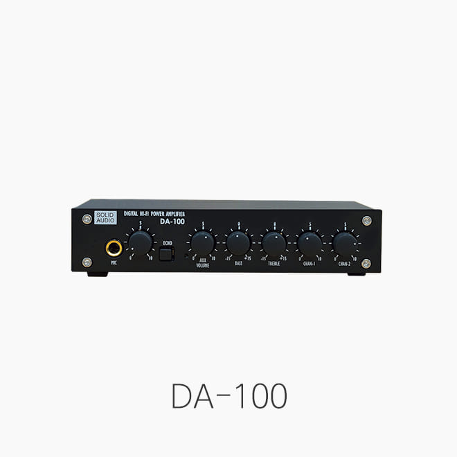 솔리드오디오 DA-100, 디지털 미니앰프