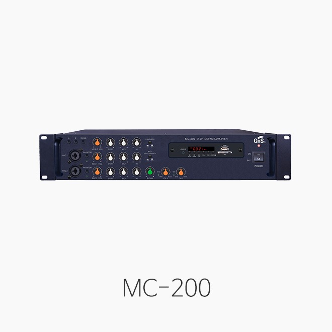 [GNS] MC-200 2채널 믹싱앰프