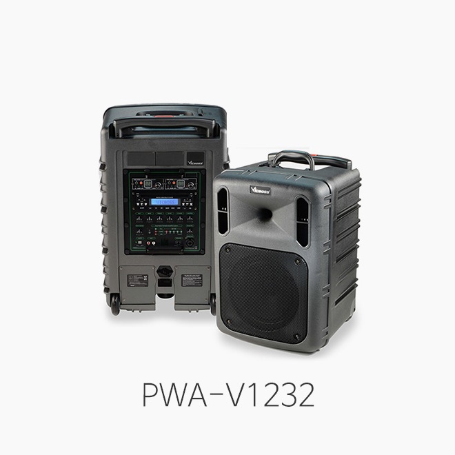 [VicBoss] PWA-V1232 충전식 무선앰프/ 600W/ 무선마이크 2개