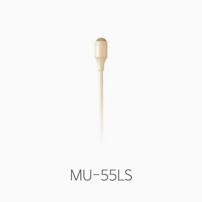[MIPRO] MU-55LS, 무선용 핀마이크/ 방수형, 살색 (MU55LS/MU55)