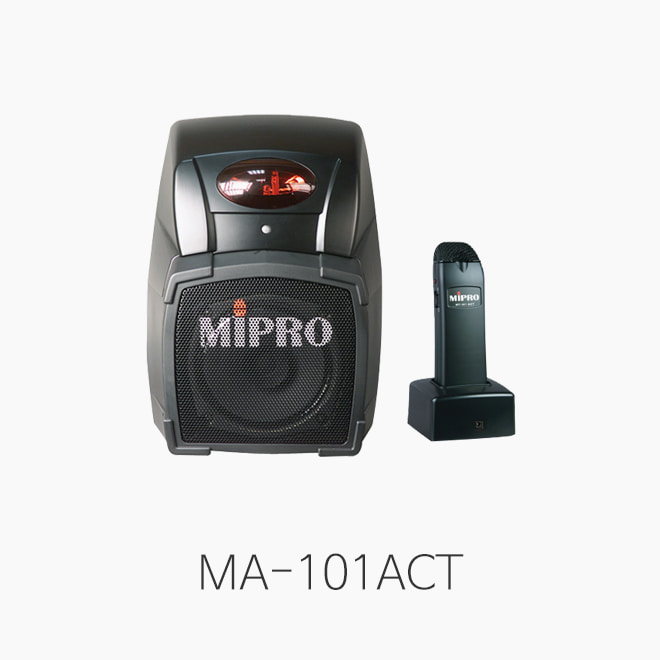 [MIPRO] MA-101ACT, 강의실용 무선앰프 시스템/ 고정설치형