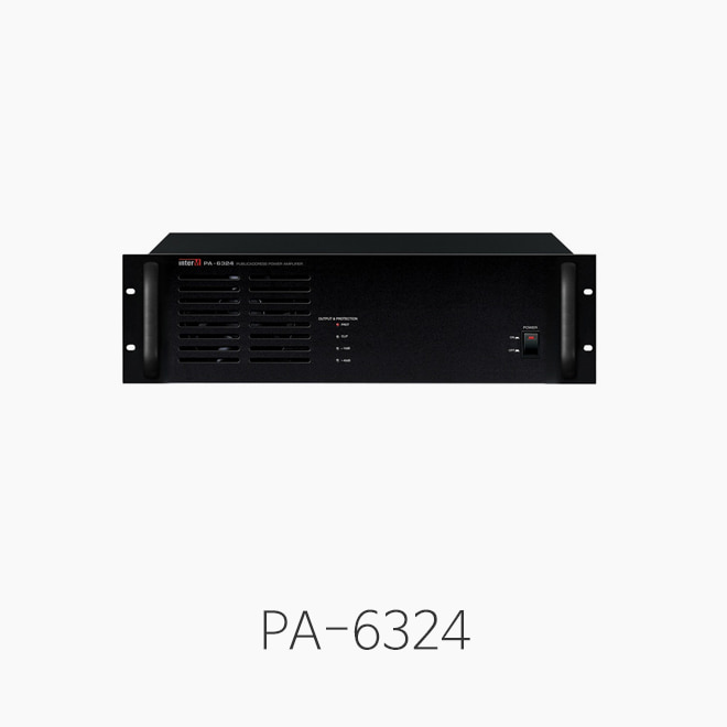 [인터엠] PA-6324, 파워앰프/ 정격출력 240W