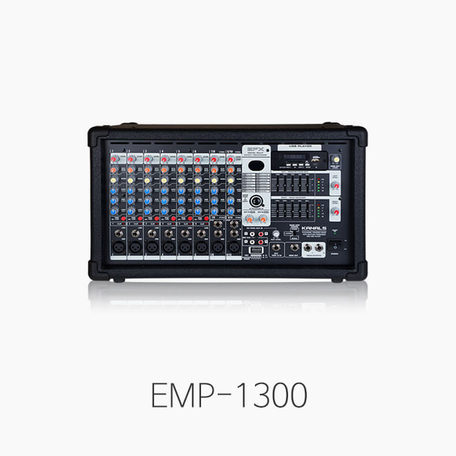 [KANALS] EMP-1300 파워드 믹서