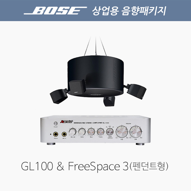 보스 FreeSpace3 펜던트마운트 패키지/ GL-100