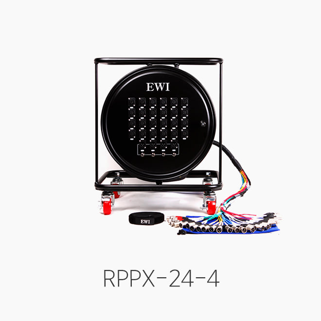 [EWI] RPPX-24-4 / 30, 45, 60M / 24채널 멀티릴 스네이크 케이블/ 리턴 4채널 병렬연결