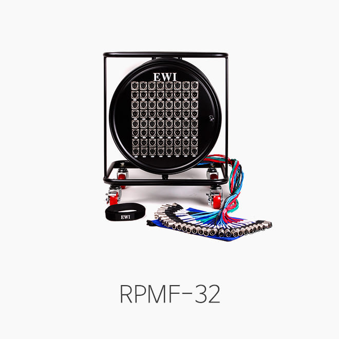 [EWI] RPMF-32 / 30, 45, 60M / 멀티 릴 스네이크 완제품 / XLR 병렬32CH