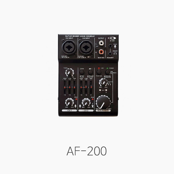 [E&amp;W] AF-200 2채널 오디오 인터페이스/ AF200