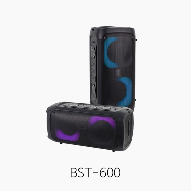 [KANALS] BST-600 포터블 블루투스 스피커/ 파티박스/ 듀얼 6.5인치 우퍼/ 300W
