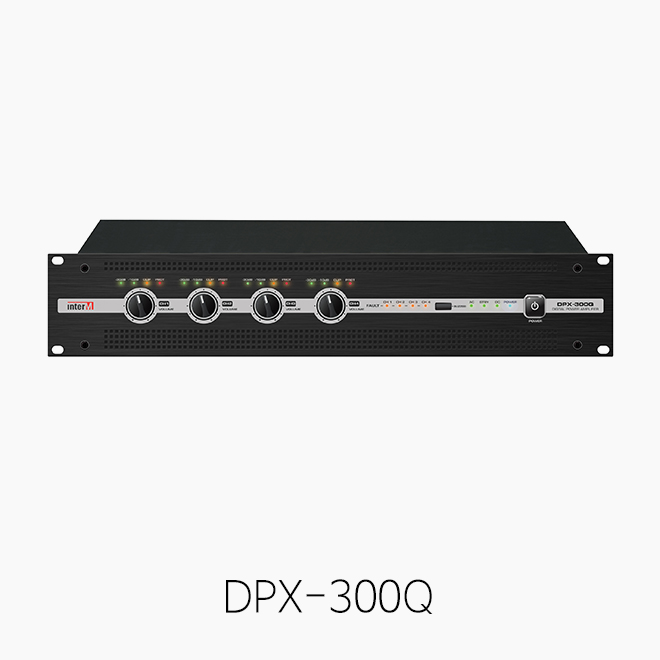 인터엠 DPX-300Q 디지털 파워앰프