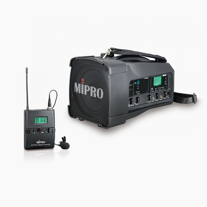 MIPRO 미프로 MA-100/ 휴대용 무선앰프/  2023신형/ 경찰청 휴대앰프/ 캐리백 증정