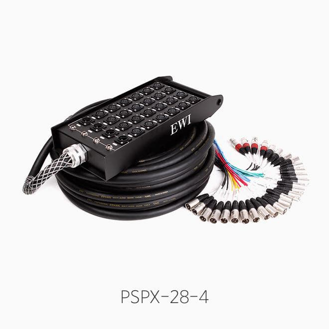 [EWI] PSPX-28-4 / 30, 45M / 28CH 4리턴 멀티케이블 완제품 / 스네이크 케이블 XLR 28CH