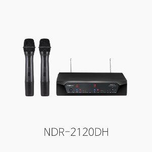 [CHIAYO] NDR-2120DH 2채널 무선 핸드마이크 시스템