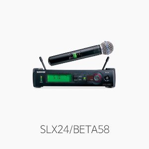 [SHURE] SLX24/Beta58, 무선 핸드마이크 시스템/ BETA58A
