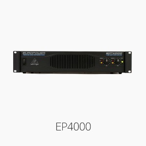[베링거] EP4000, 파워앰프/ 출력 2*1,400W 4Ω