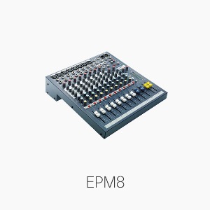 [SOUNDCRAFT] EPM8, 라이브 믹서/ 마이크 8채널 입력/ 스테레오 2채널 입력