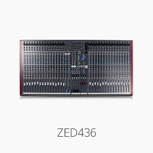 [Allen&amp;Heath] ZED436, 라이브 &amp; 레코딩용 4BUS 믹서