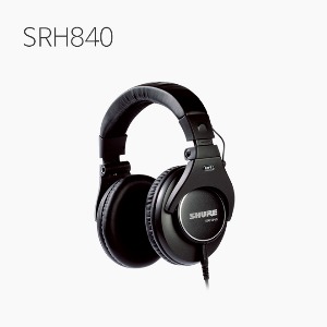 [SHURE] SRH840, 레퍼런스 스튜디오 헤드폰/ 밀폐형