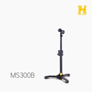 [허큘레스] MS300B, 로우 프로파일 마이크스탠드, 기울기 각도조절 가능