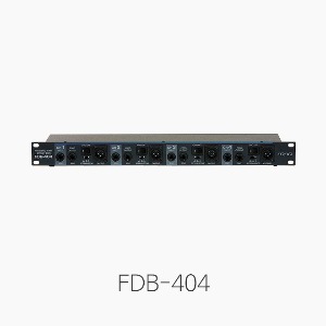 [MPA] FDB-404, 4채널 패시브 다이렉트 박스/ 랙 마운트용/ DI BOX/ FDB404