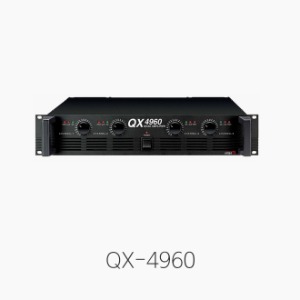 [인터엠] QX-4960, 4채널 파워앰프/ 크로스오버 내장/ 8옴 170W+170W (QX4960)