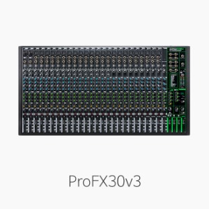 [MACKIE] ProFX30v3, 30채널 프로페셔널 이펙트 믹서