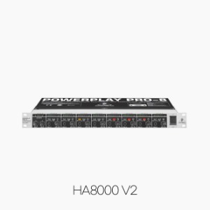 [베링거] HA8000 V2, 8채널 헤드폰앰프